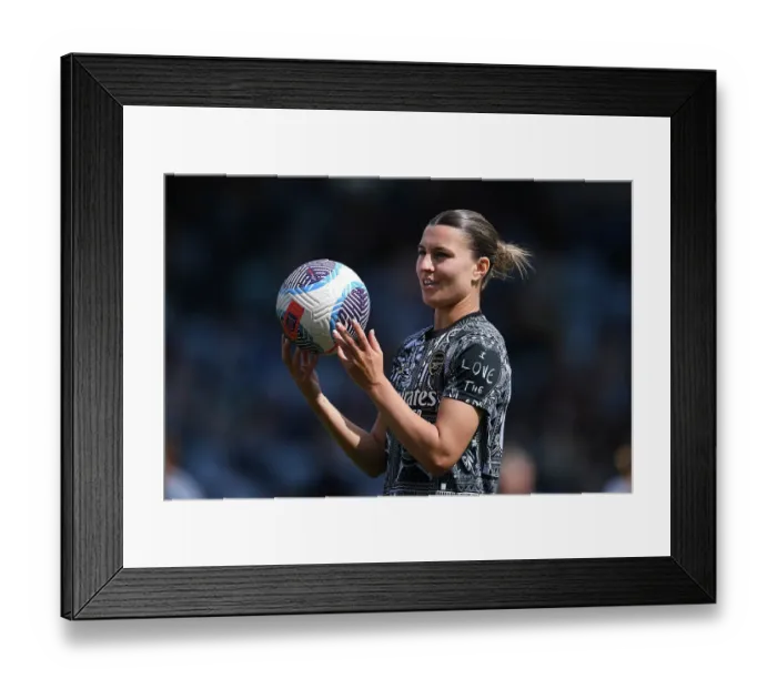Framed Print : Manchester City v Arsenal FC - Barclays Women´s Super League Manchester City v Arsenal FC - Barclays Women´s Super League