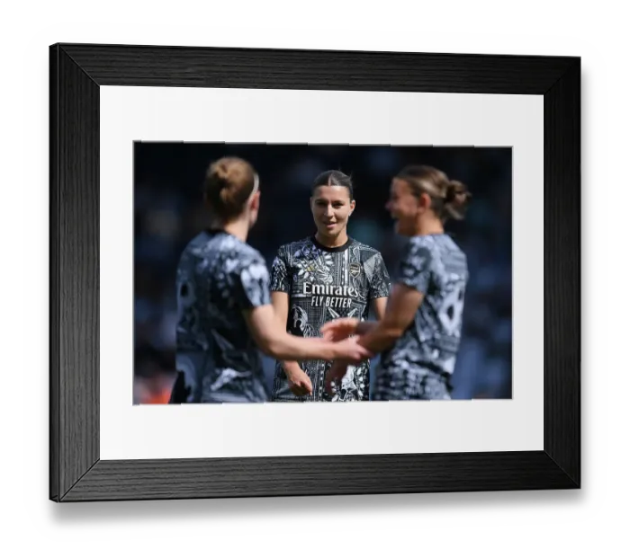 Framed Print : Manchester City v Arsenal FC - Barclays Women´s Super League Manchester City v Arsenal FC - Barclays Women´s Super League