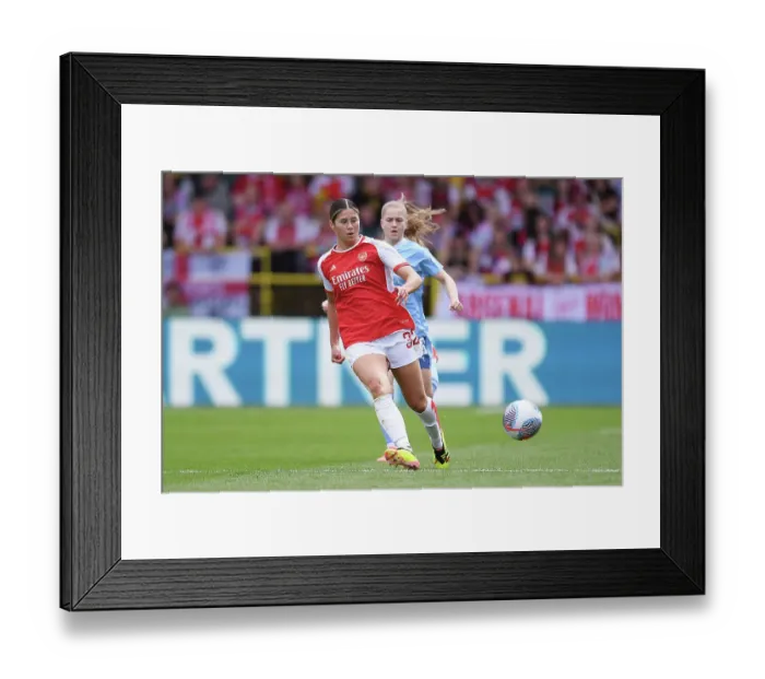 Framed Print : Manchester City v Arsenal FC - Barclays Women's Super League