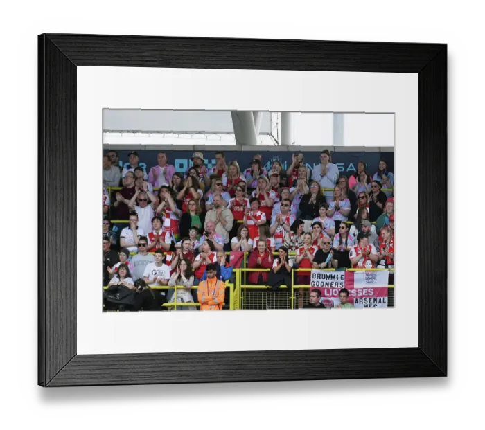 Framed Print : Manchester City v Arsenal FC - Barclays Women's Super League