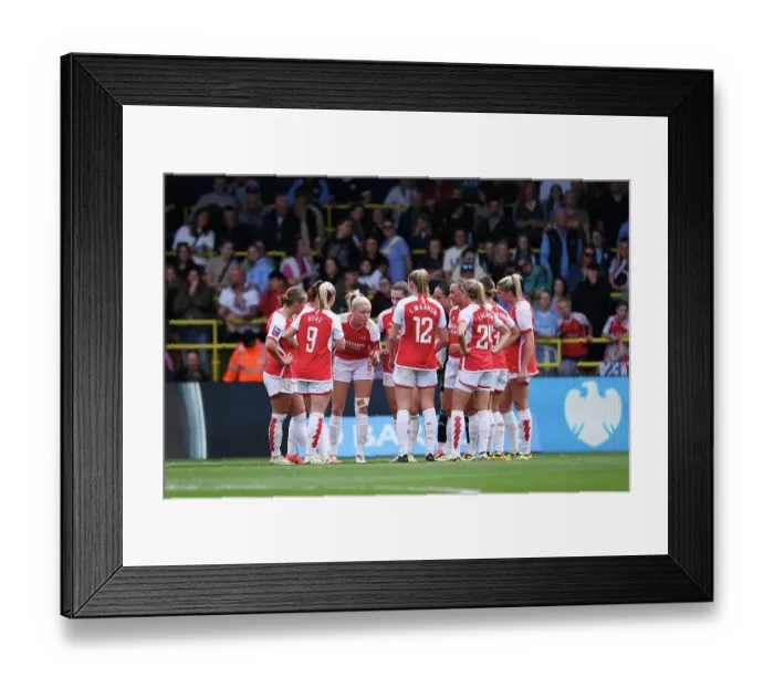 Framed Print : Manchester City v Arsenal FC - Barclays Women´s Super League Manchester City v Arsenal FC - Barclays Women´s Super League