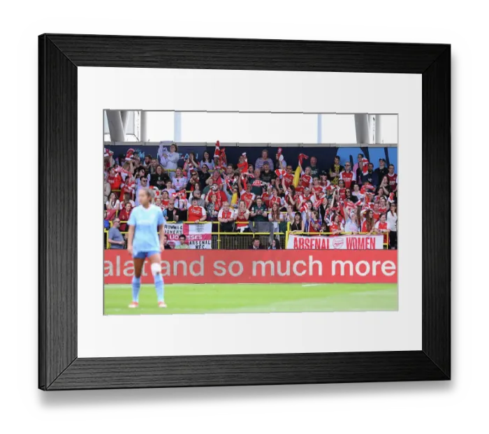 Framed Print : Manchester City v Arsenal FC - Barclays Women's Super League