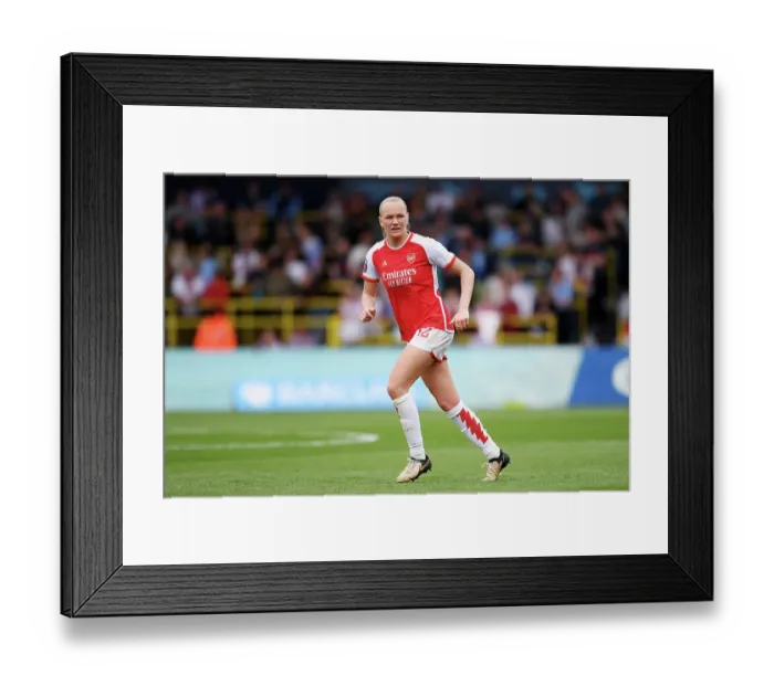 Framed Print : Manchester City v Arsenal FC - Barclays Women´s Super League Manchester City v Arsenal FC - Barclays Women´s Super League