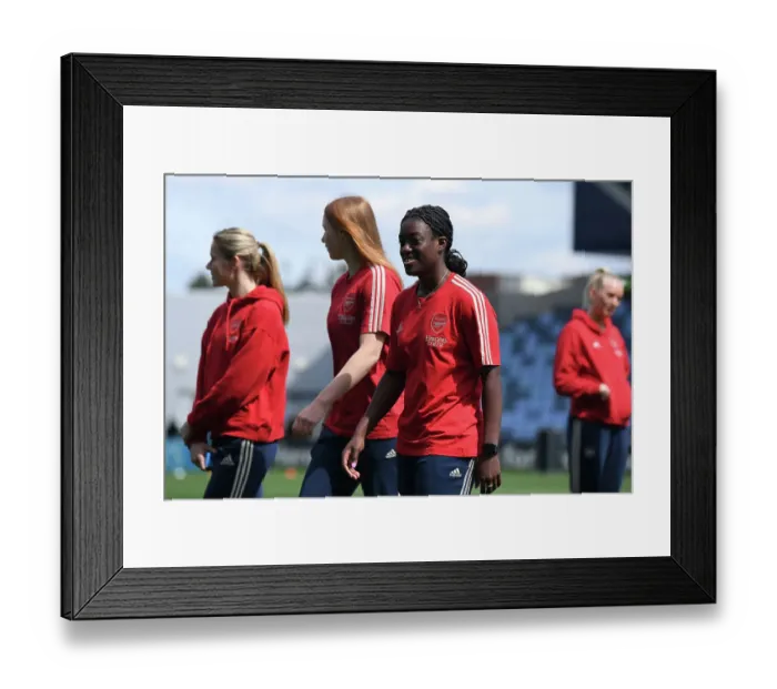 Framed Print : Manchester City v Arsenal FC - Barclays Women´s Super League Manchester City v Arsenal FC - Barclays Women´s Super League