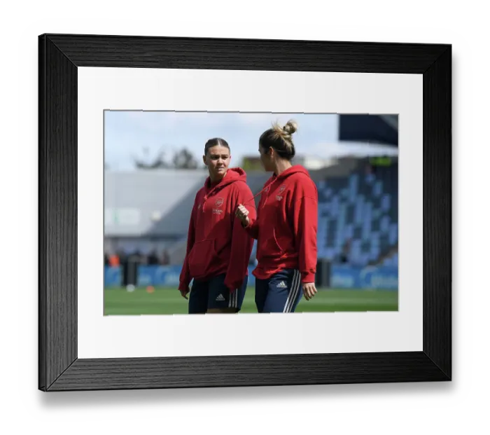 Framed Print : Manchester City v Arsenal FC - Barclays Women´s Super League Manchester City v Arsenal FC - Barclays Women´s Super League