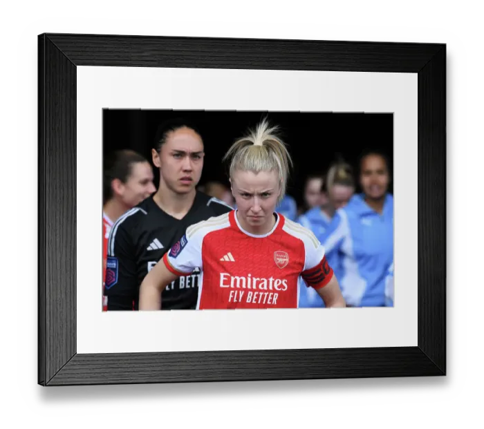 Framed Print : Manchester City v Arsenal FC - Barclays Women's Super League