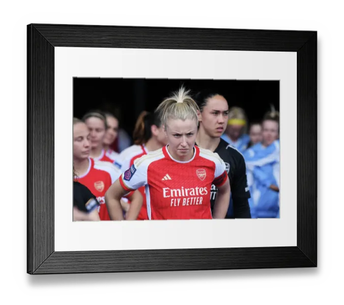 Framed Print : Manchester City v Arsenal FC - Barclays Women´s Super League Manchester City v Arsenal FC - Barclays Women´s Super League