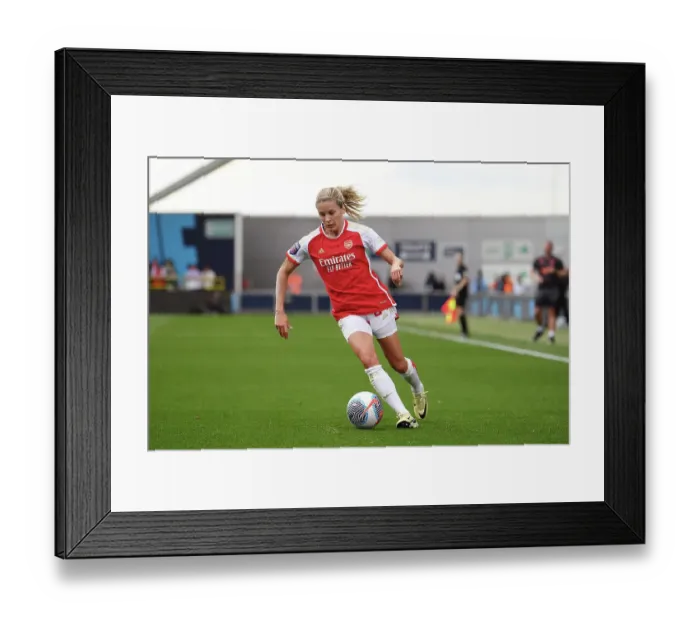 Framed Print : Manchester City v Arsenal FC - Barclays Women's Super League