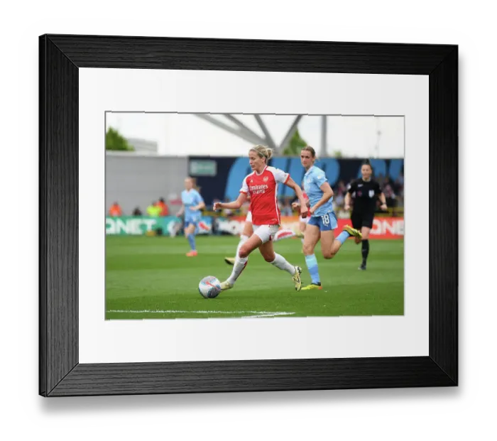 Framed Print : Manchester City v Arsenal FC - Barclays Women's Super League