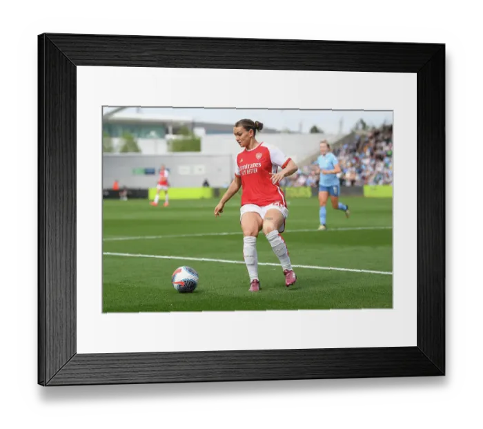 Framed Print : Manchester City v Arsenal FC - Barclays Women´s Super League Manchester City v Arsenal FC - Barclays Women´s Super League