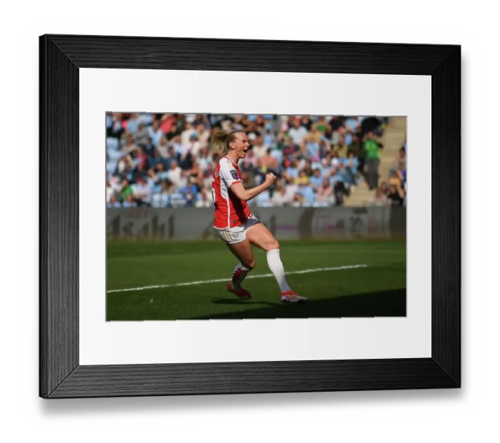 Framed Print : Manchester City v Arsenal FC - Barclays Women´s Super League Manchester City v Arsenal FC - Barclays Women´s Super League