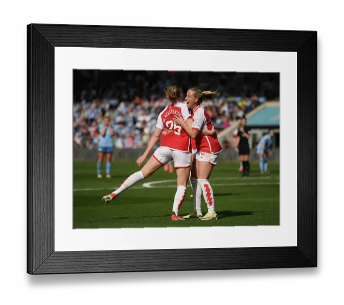 Framed Print : Manchester City v Arsenal FC - Barclays Women's Super League Framed Print : Manchester City v Arsenal FC - Barclays Women's Super League