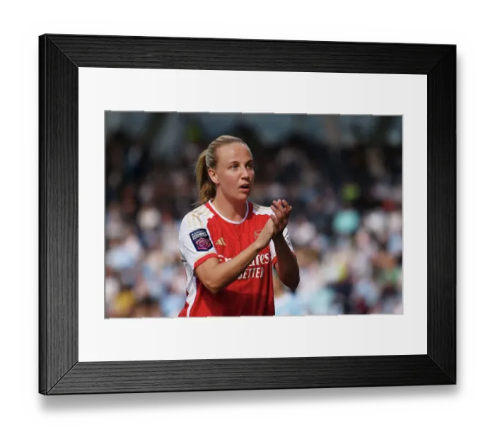 Framed Print : Manchester City v Arsenal FC - Barclays Women's Super League