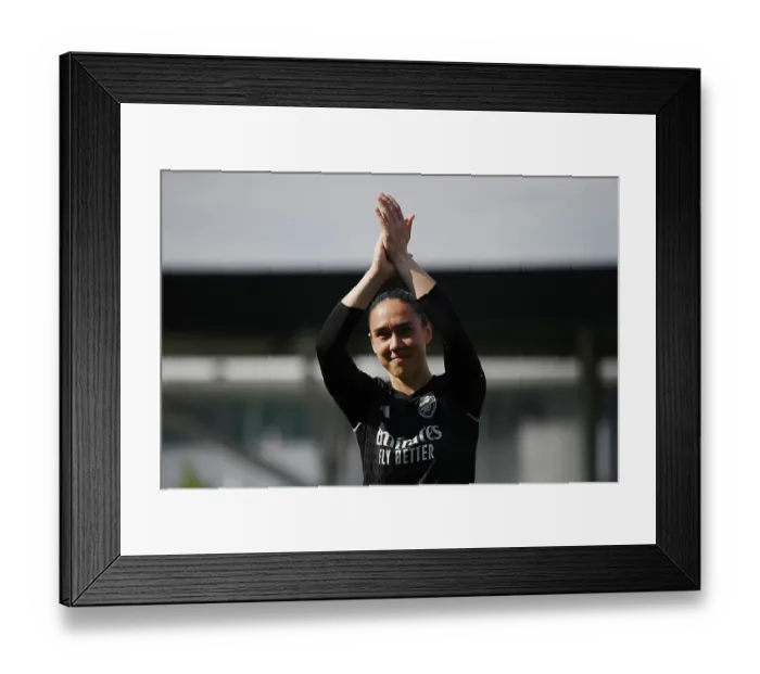 Framed Print : Manchester City v Arsenal FC - Barclays Women´s Super League Manchester City v Arsenal FC - Barclays Women´s Super League