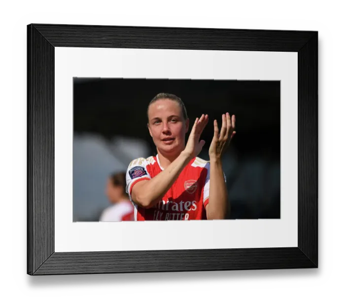Framed Print : Manchester City v Arsenal FC - Barclays Women´s Super League Manchester City v Arsenal FC - Barclays Women´s Super League