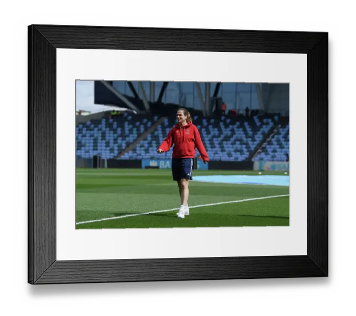 Framed Print : Manchester City v Arsenal FC - Barclays Women´s Super League Manchester City v Arsenal FC - Barclays Women´s Super League