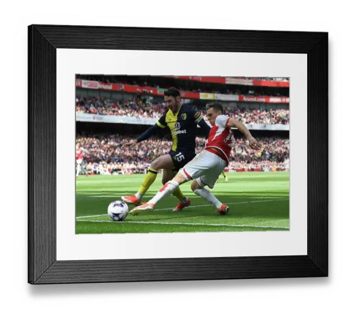 Framed Print : Arsenal FC v AFC Bournemouth - Premier League