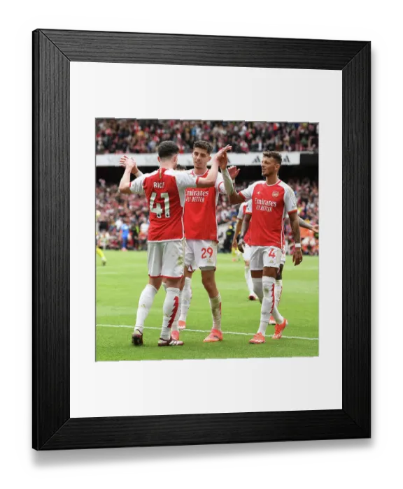 Framed Print : Arsenal FC v AFC Bournemouth - Premier League