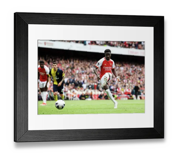 Framed Print : Arsenal FC v AFC Bournemouth - Premier League Framed Print : Arsenal FC v AFC Bournemouth - Premier League