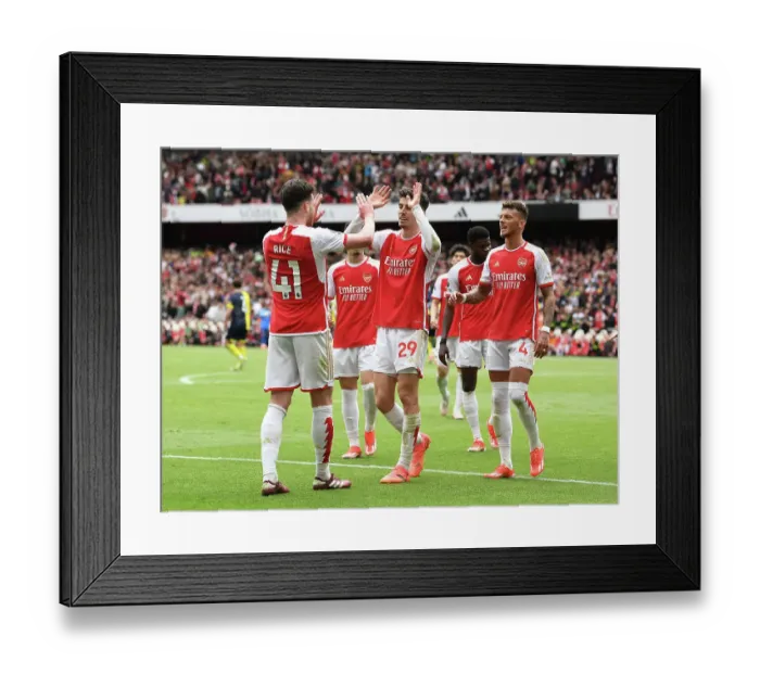 Framed Print : Arsenal FC v AFC Bournemouth - Premier League