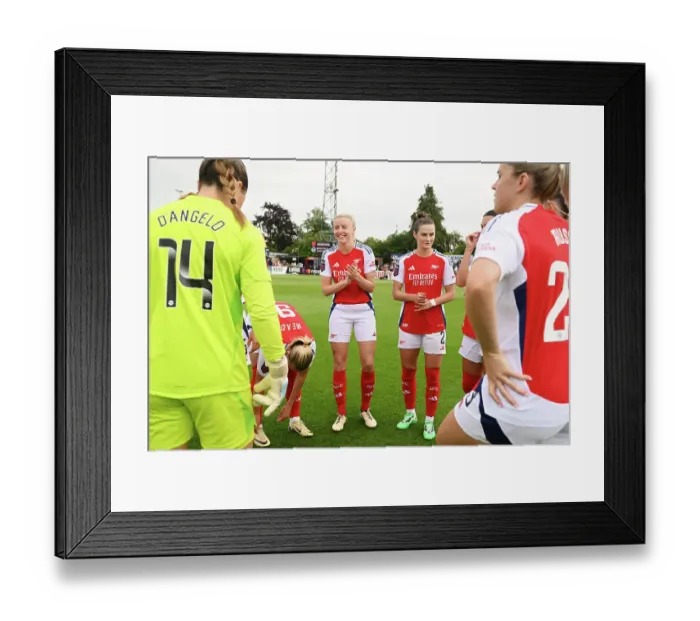 Framed Print : Arsenal FC v Brighton & Hove Albion - Barclays Women's Super League Arsenal FC v Brighton & Hove Albion - Barclays Women's Super League