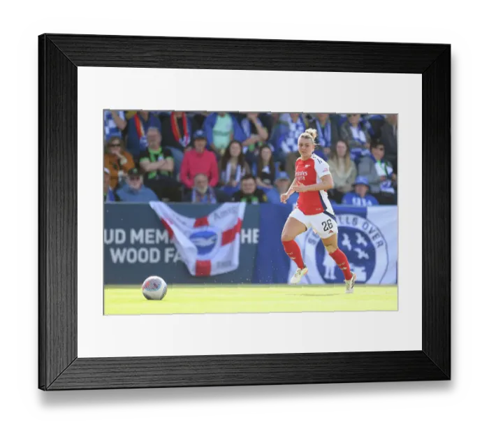 Framed Print : Arsenal FC v Brighton & Hove Albion - Barclays Women's Super League Arsenal FC v Brighton & Hove Albion - Barclays Women's Super League