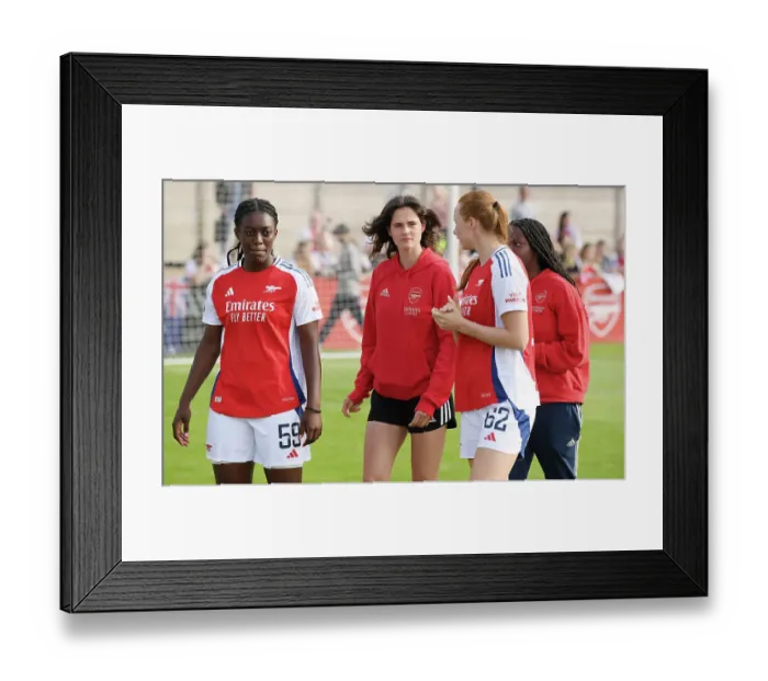 Framed Print : Arsenal FC v Brighton & Hove Albion - Barclays Women's Super League Arsenal FC v Brighton & Hove Albion - Barclays Women's Super League