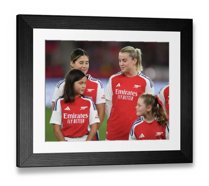 Framed Print : A-League All Stars Women v Arsenal Women FC