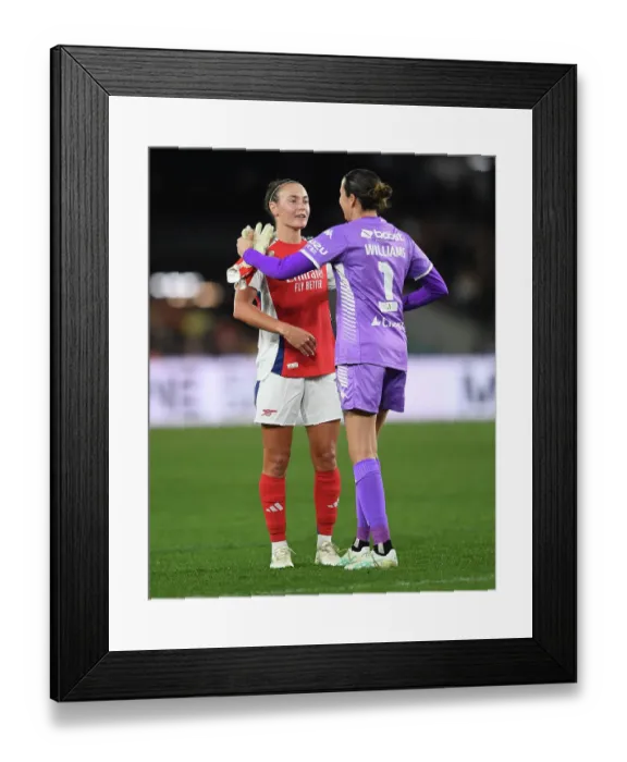 Framed Print : A-League All Stars Women v Arsenal Women FC