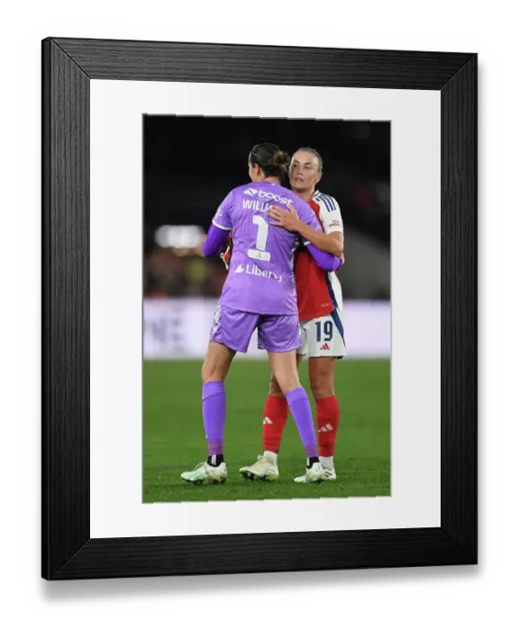 Framed Print : A-League All Stars Women v Arsenal Women FC