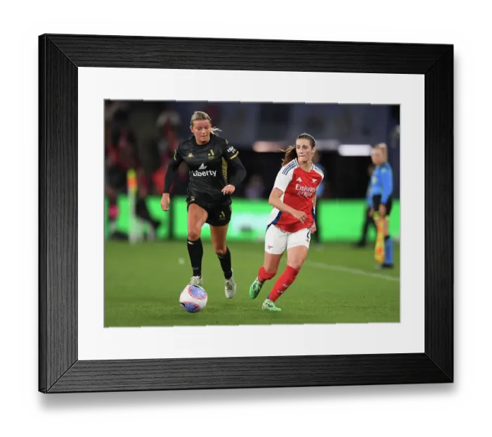 Framed Print : A-League All Stars Women v Arsenal Women FC