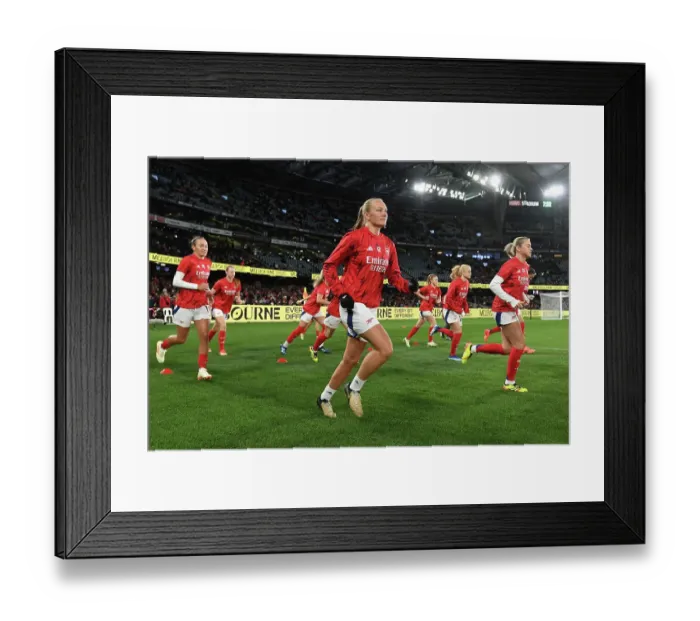 Framed Print : A-League All Stars Women v Arsenal Women FC