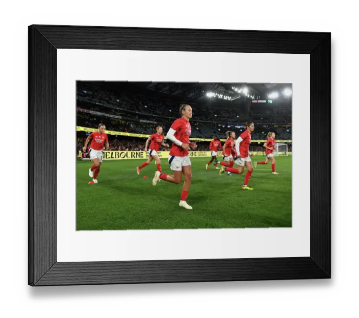 Framed Print : A-League All Stars Women v Arsenal Women FC