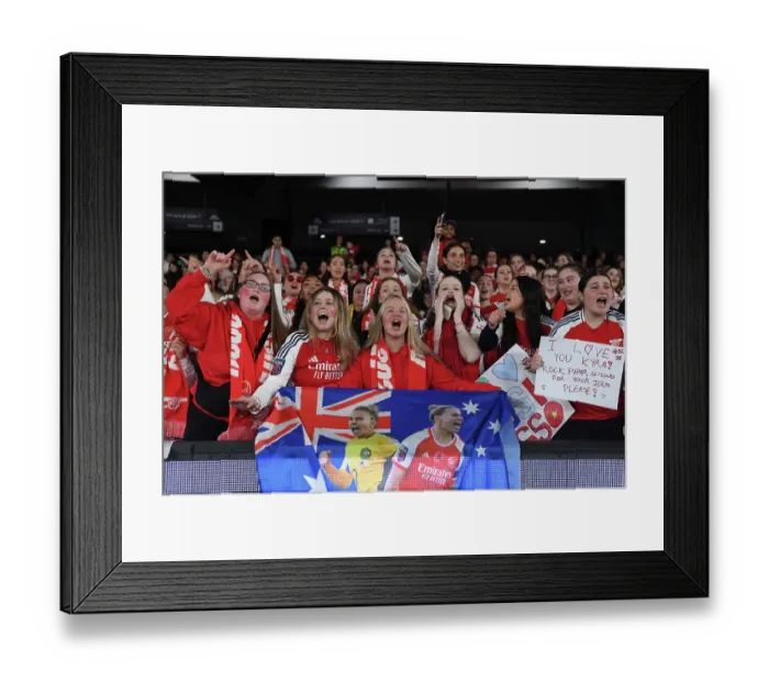 Framed Print : A-League All Stars Women v Arsenal Women FC