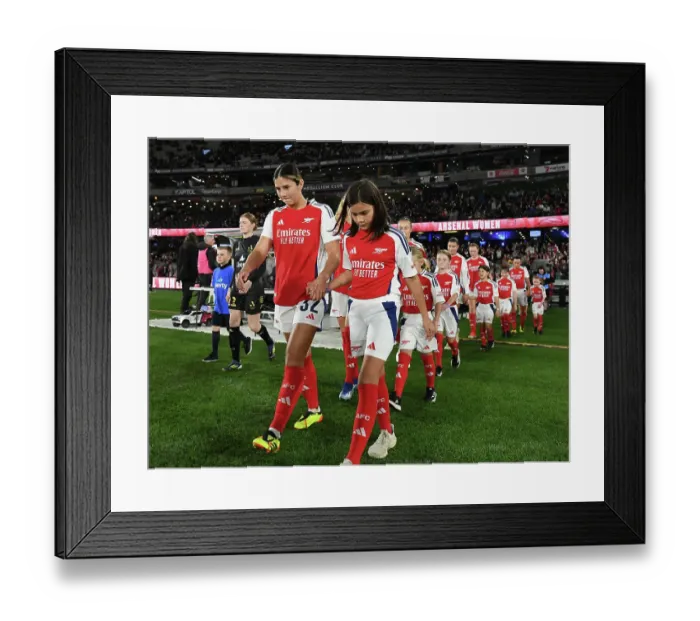 Framed Print : A-League All Stars Women v Arsenal Women FC