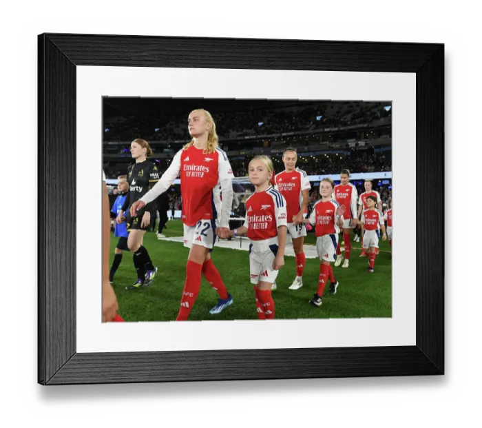 Framed Print : A-League All Stars Women v Arsenal Women FC