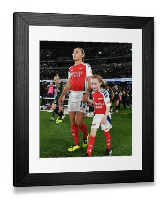 Framed Print : A-League All Stars Women v Arsenal Women FC Framed Print : A-League All Stars Women v Arsenal Women FC