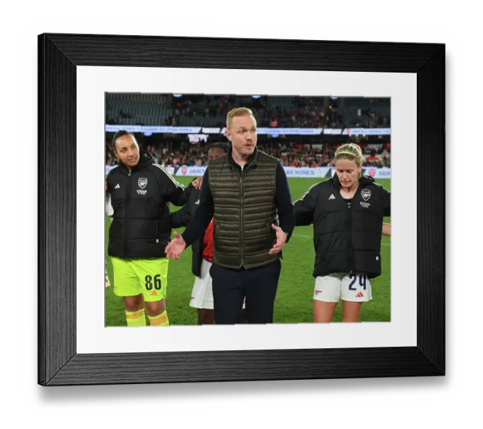 Framed Print : A-League All Stars Women v Arsenal Women FC