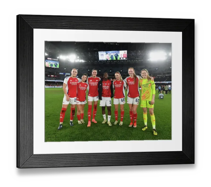 Framed Print : A-League All Stars Women v Arsenal Women FC