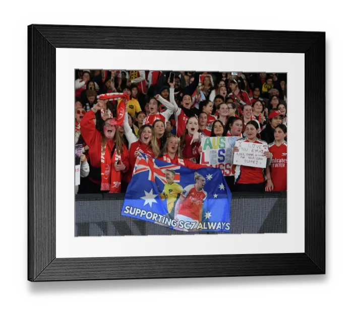 Framed Print : A-League All Stars Women v Arsenal Women FC