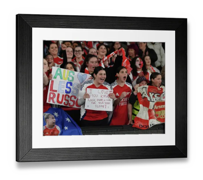 Framed Print : A-League All Stars Women v Arsenal Women FC