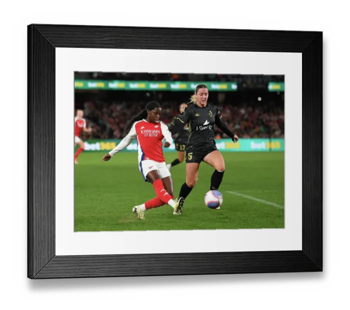 Framed Print : A-League All Stars Women v Arsenal Women FC