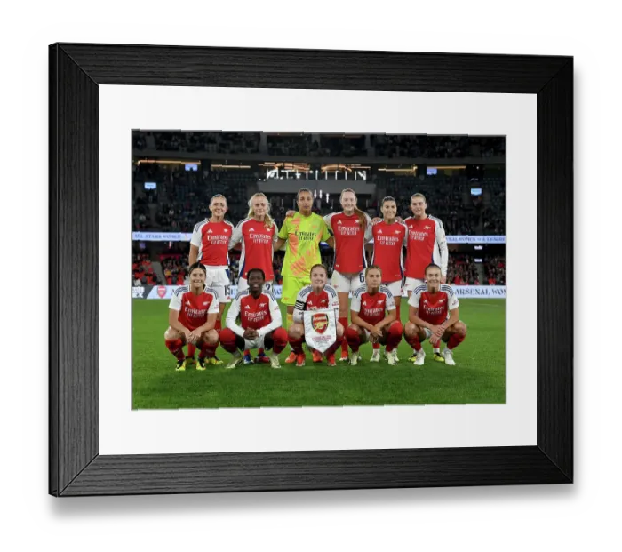 Framed Print : A-League All Stars Women v Arsenal Women FC