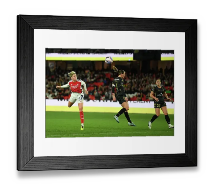 Framed Print : A-League All Stars Women v Arsenal Women FC