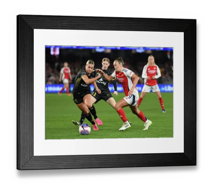 Framed Print : A-League All Stars Women v Arsenal Women FC