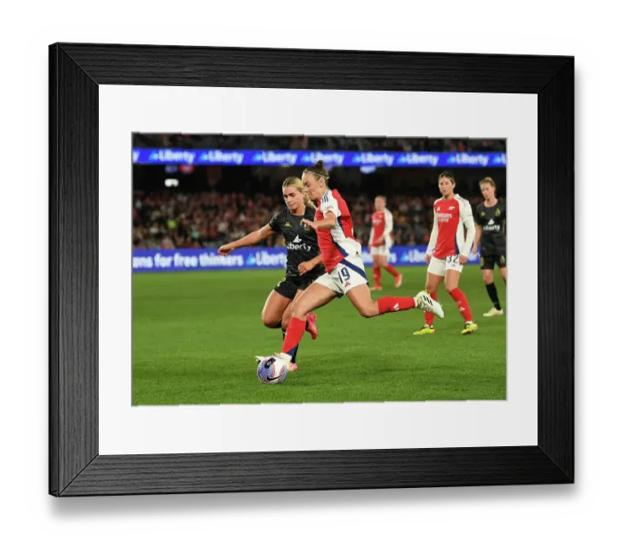 Framed Print : A-League All Stars Women v Arsenal Women FC
