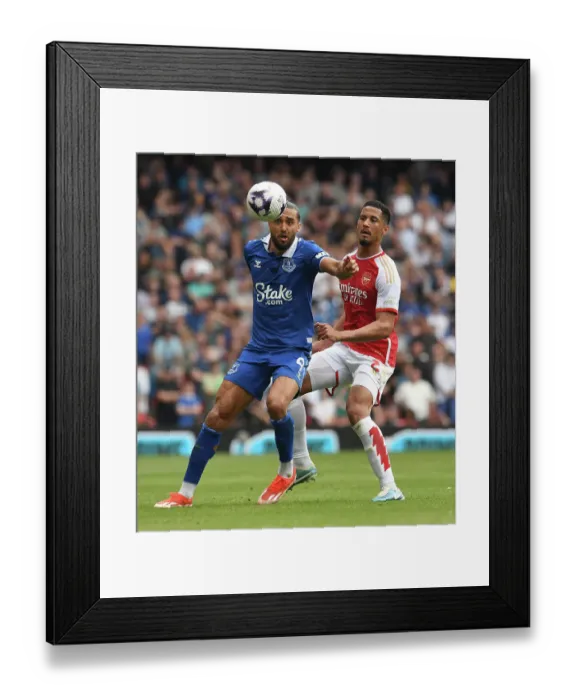 Framed Print : Arsenal FC v Everton FC - Premier League