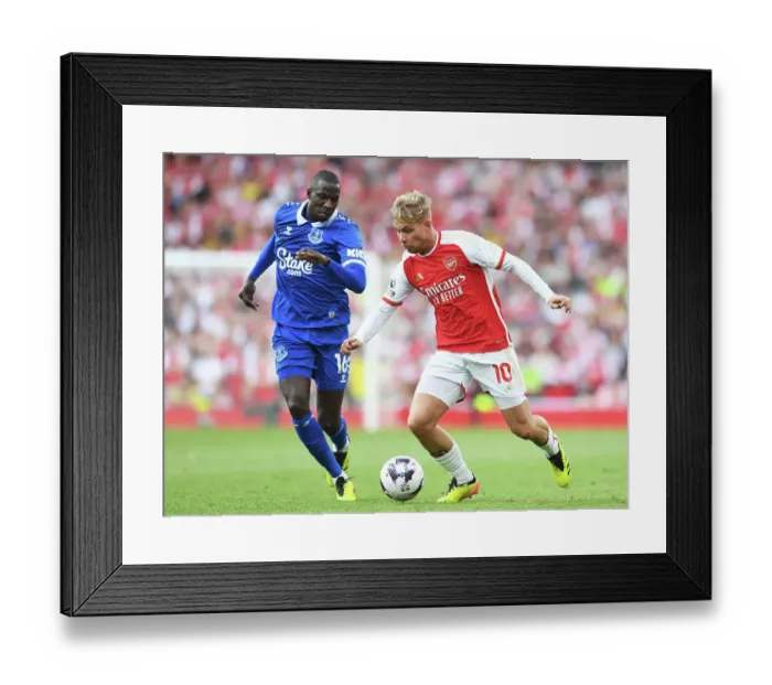 Framed Print : Arsenal FC v Everton FC - Premier League