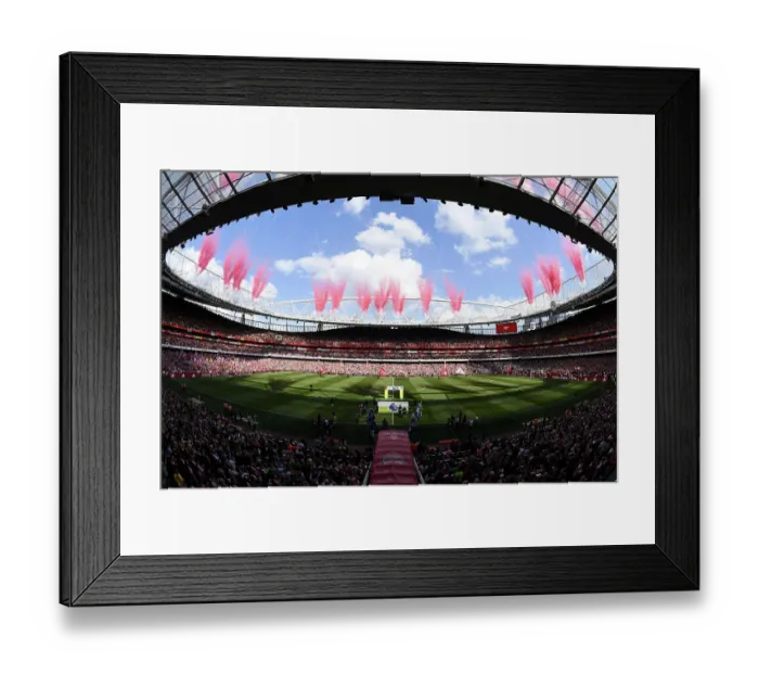Framed Print : Arsenal FC v Everton FC - Premier League