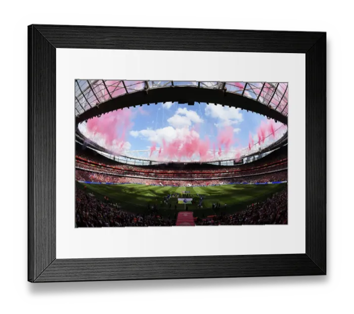 Framed Print : Arsenal FC v Everton FC - Premier League